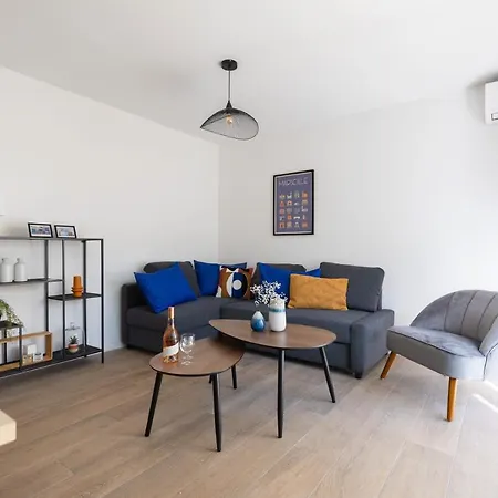 La Maison Du Parc I Standing 3 8 Pers Parking Clim Wifi Velodrome Marseille